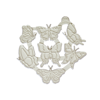 Silicone Embosser - Butterflies